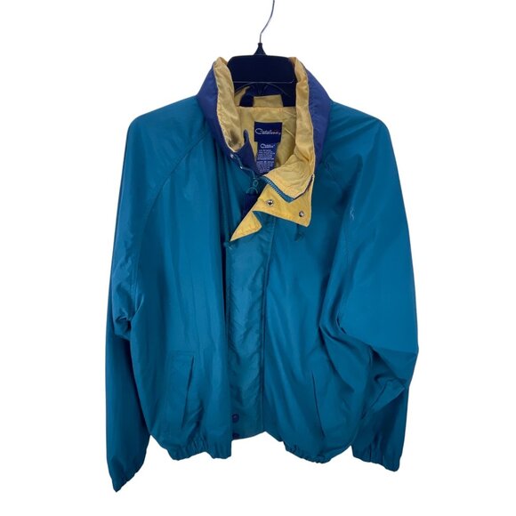 Vintage Catalina Windbreaker Jacket Nautical Flag Detail Men's M Outdoor Casual - Picture 2 of 9